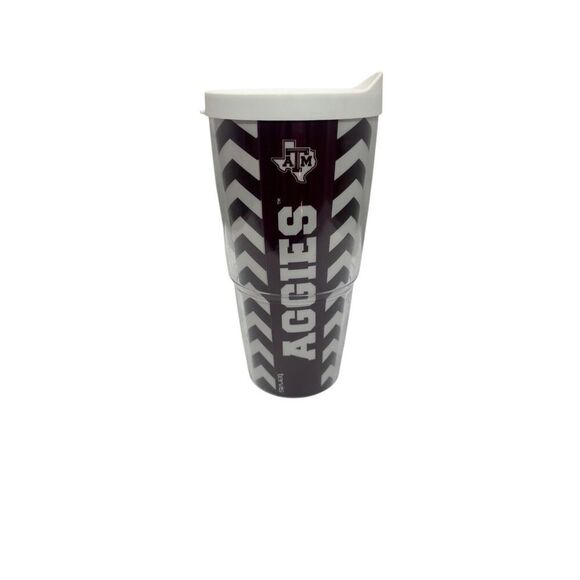 Texas A&M Chevron Travel Tumbler - Picture 2 of 9
